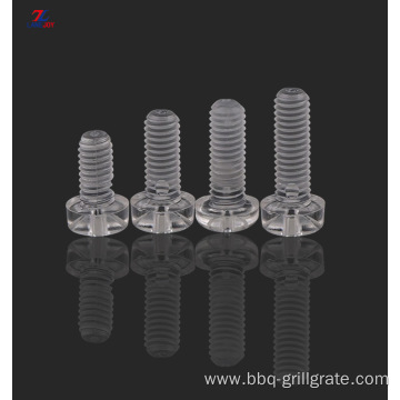 Acrylic Screw transparent plastic screw